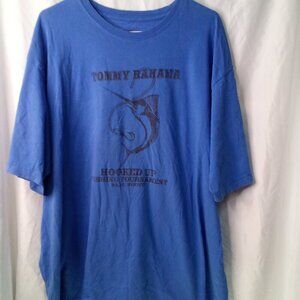 Tommy Bahama T-shirt XXL Short Sleeve Hooked On Fishing Tournament Baja Mexico